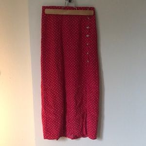 & other stories midi skirt